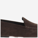 MOCASSINI IN PELLE SCAMOSCIATA<BR/> F2147L805 LQB THE ROW 