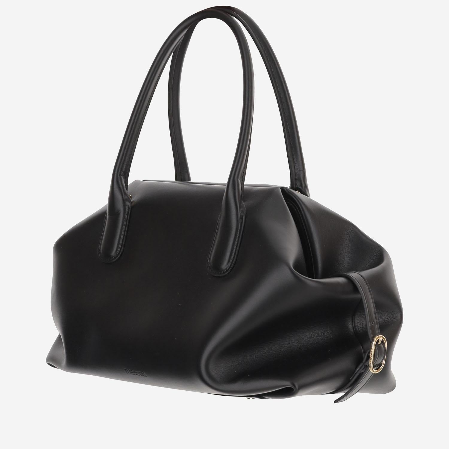 BORSA TALIA IN TESSUTO VEGANO 261WTMTTMOOVF0303A JETBLACK THEMOIRè 