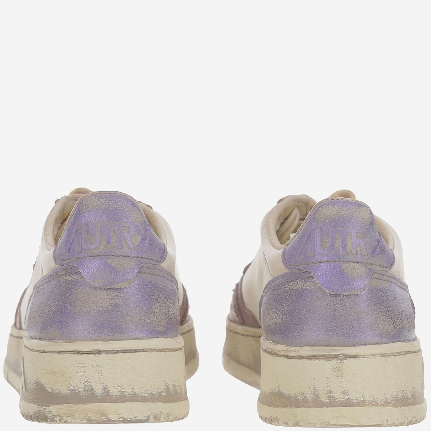 SNEAKERS LOW MEDALIST SUPER VINTAGE AVLWMT07 FUSCIAVIOL AUTRY 