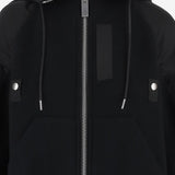 FELPA CON ZIP IN MISTO COTONE 08343 001 SACAI 