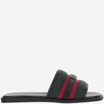 SANDALI SLIDER CON NASTRO WEB 835091 HAAHH8449 GUCCI 