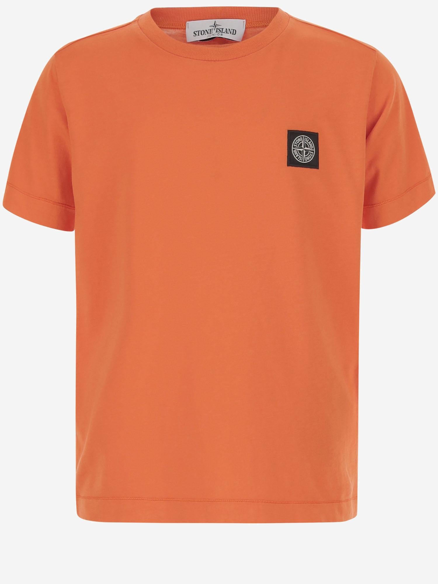 T-SHIRT IN COTONE CON LOGO 2100002 S0047V0036 STONE ISLAND KIDS 