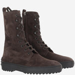 Stivaletto winter con lacci in SUEDE XXW84L0JU70RE0 S808 TODS 