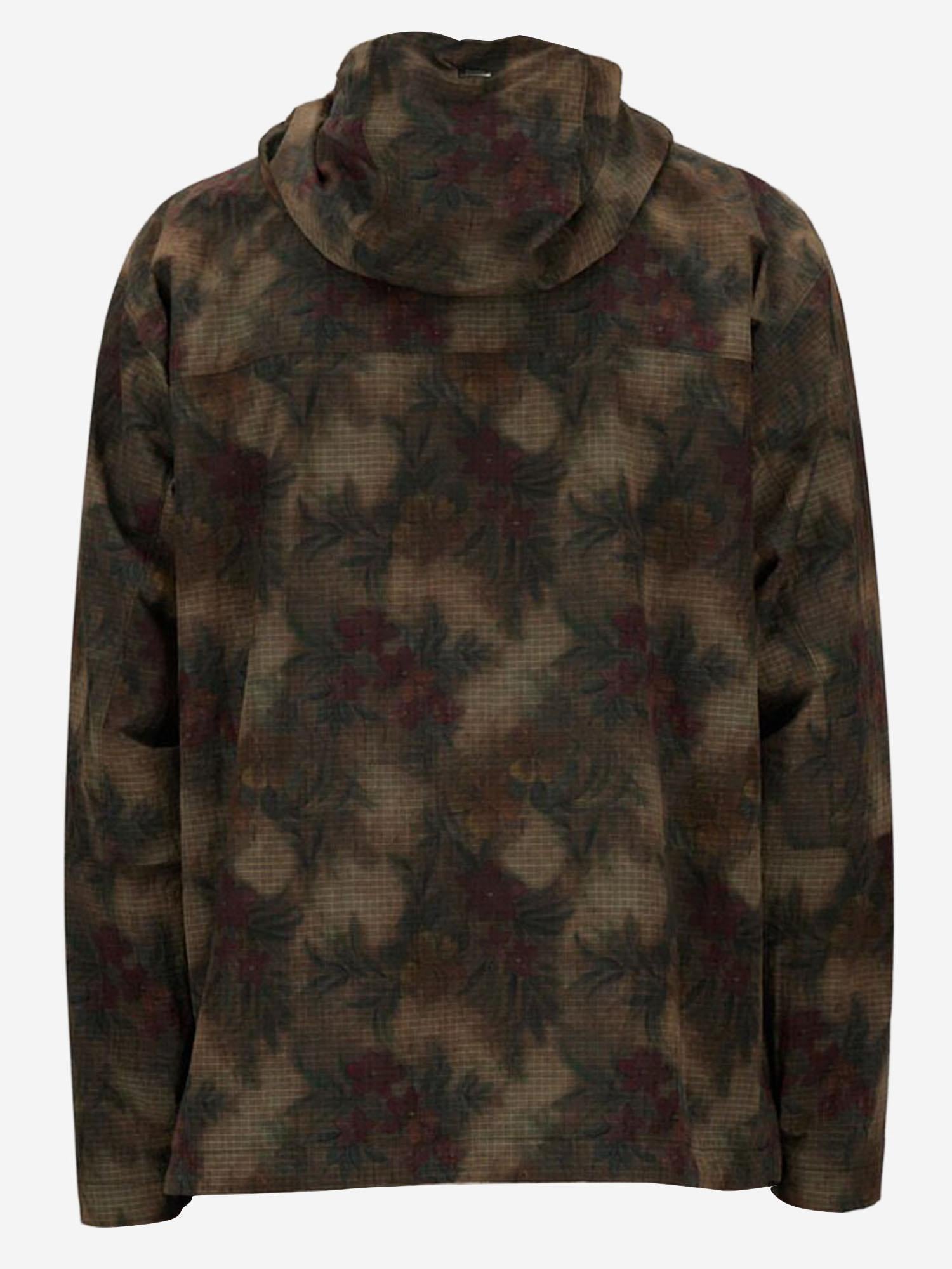 PARKA IN TROPICAL PATTERN RIPSTOP GC000113U 127778500 HERNO 