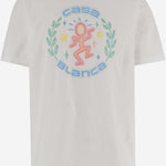 T-SHIRT IN COTONE CON LOGO MSP26JTS001 11 CASABLANCA 