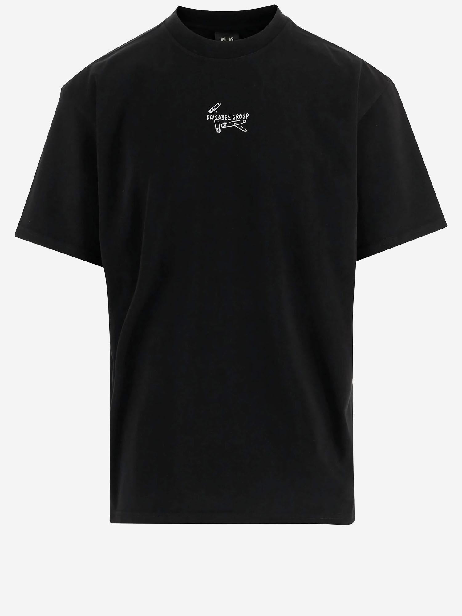 T-SHIRT IN COTONE CON STAMPA B0030556 FA706P783 44 LABEL GROUP 