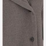 CAPOTTO IN LANA VERGINE 10602W4238 GRY THE ROW 