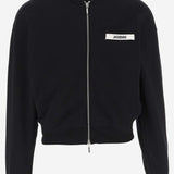 LE HOODIE GROS GRAIN ZIPPÉ HOM00257AJ00126 990 JACQUEMUS 