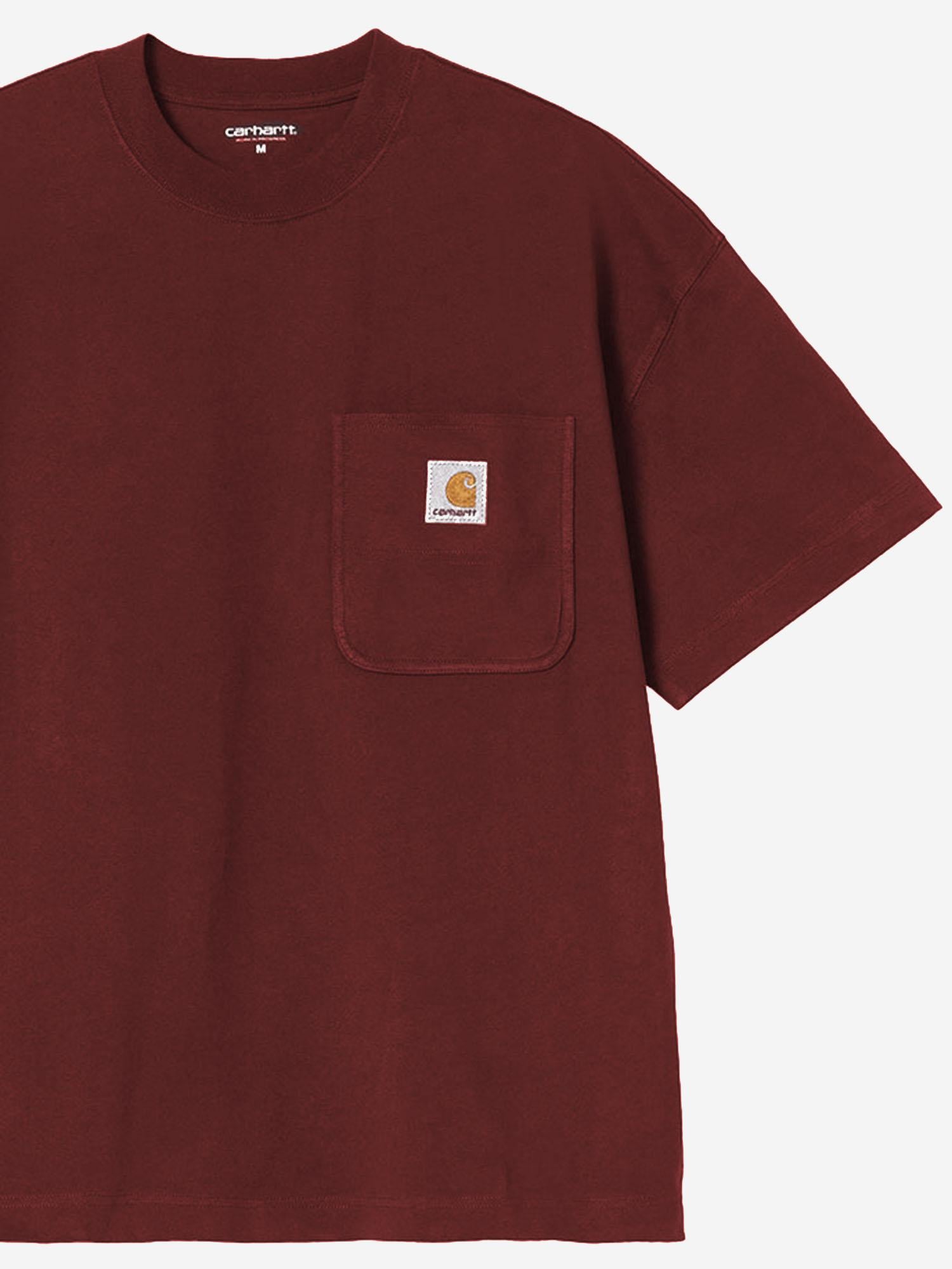 T-SHIRT IN COTONE CON LOGO I035523 H8XX CARHARTT WIP 
