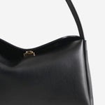 BORSA A SPALLA EUDORA IN TESSUTO VEGANO TMCOEUDN1 BLACK THE MOIRE 