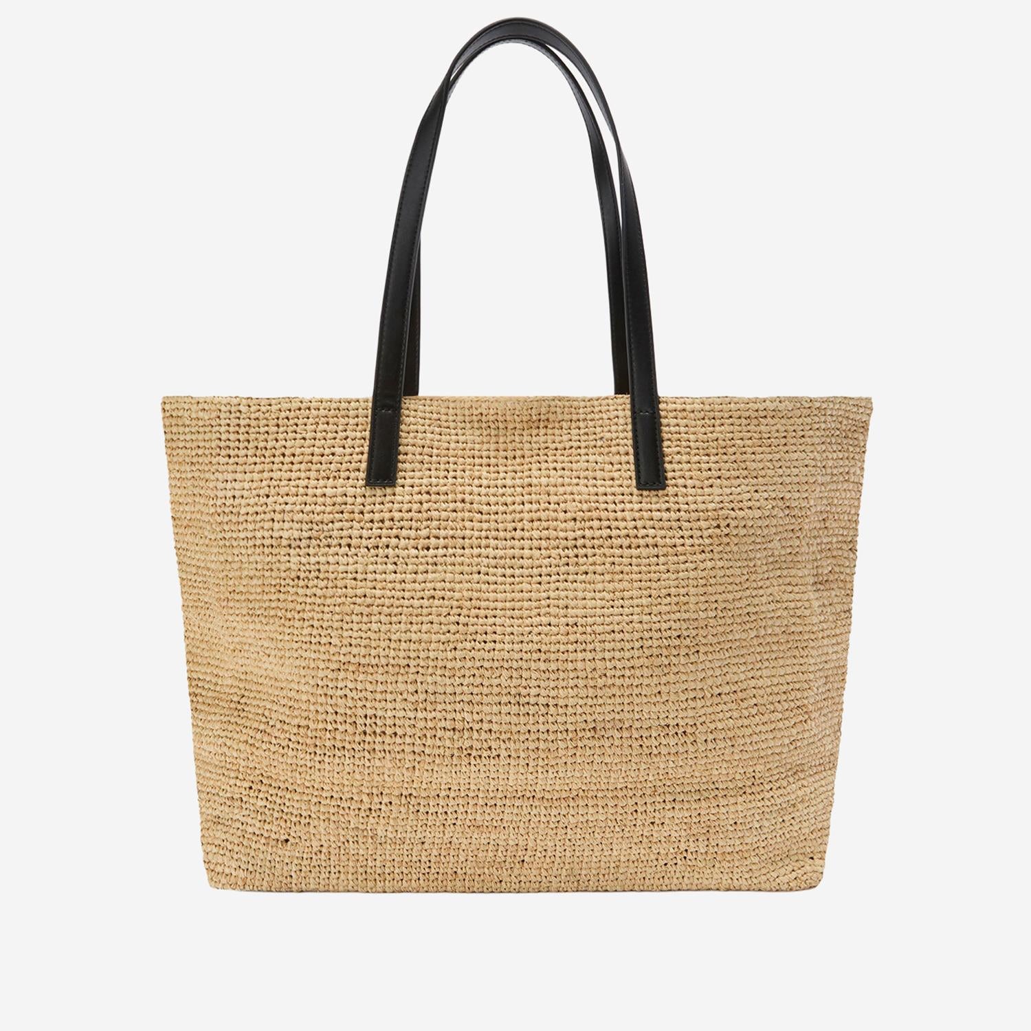 BORSA SHOPPING IN RAFIA CON LOGO RAFC001 00421L MC2 SAINT BARTH 