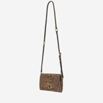 BORSA IN SUEDE CON MOTIVO ANIMALIER 106023 A32AM35Q PINKO 