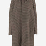 CAPPOTTO IN VICHY A QUADRI 842883 YZ9CF9773 SAINT LAURENT 