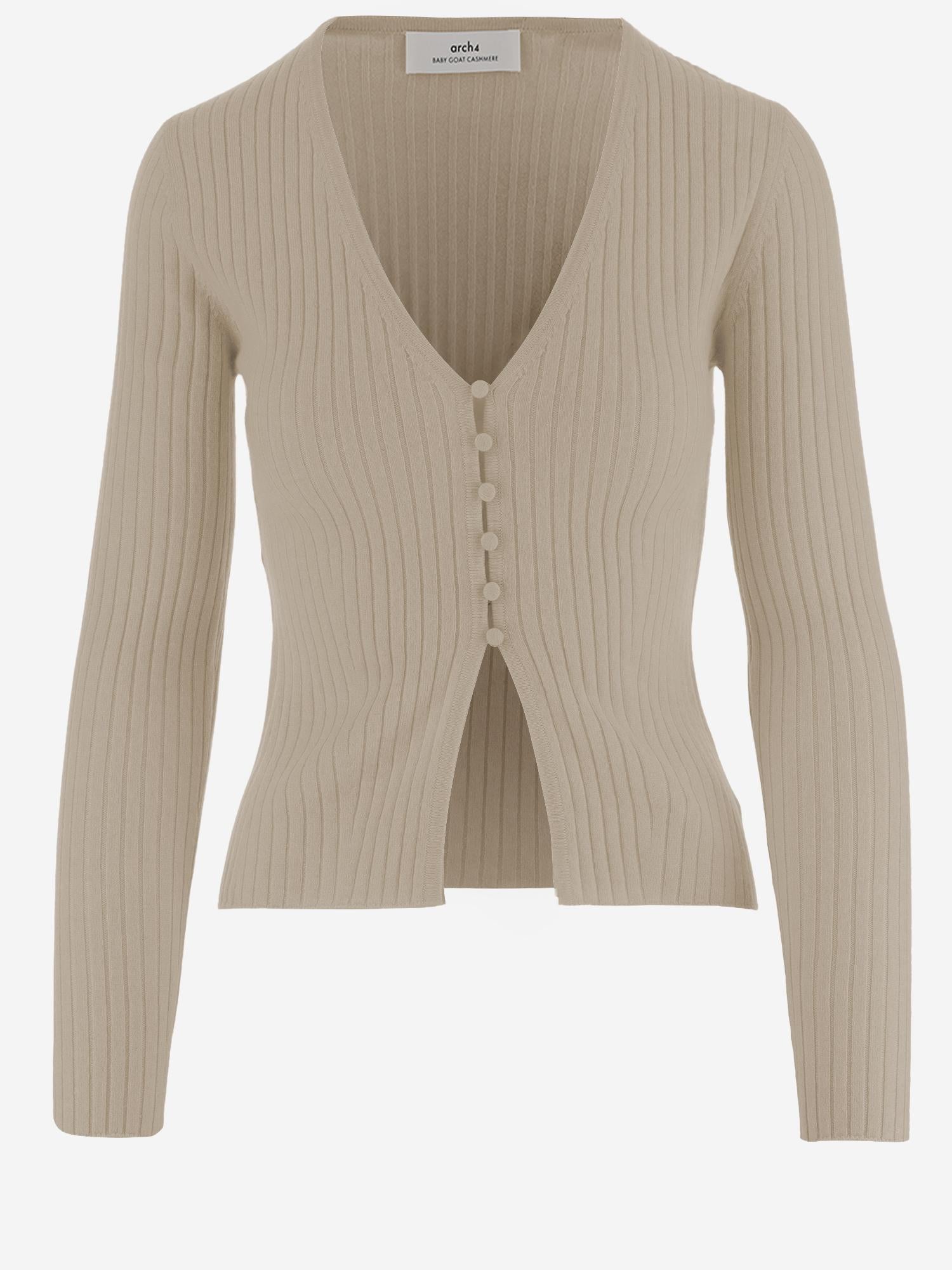 CARDIGAN IN CASHMERE A COSTE KNCD24220B 295 ARCH4 