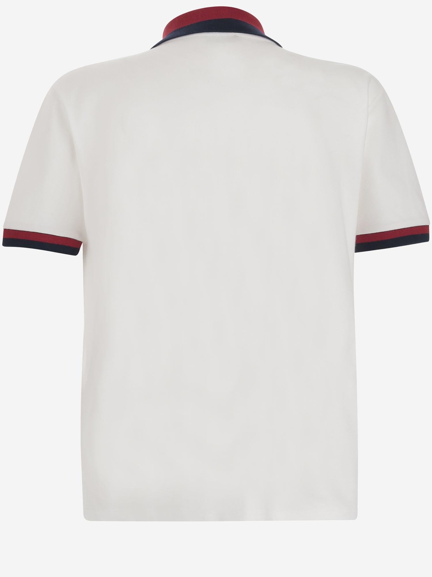 POLO IN PIQUET DI COTONE STRETCH 825164 XJHAN9250 GUCCI KIDS 