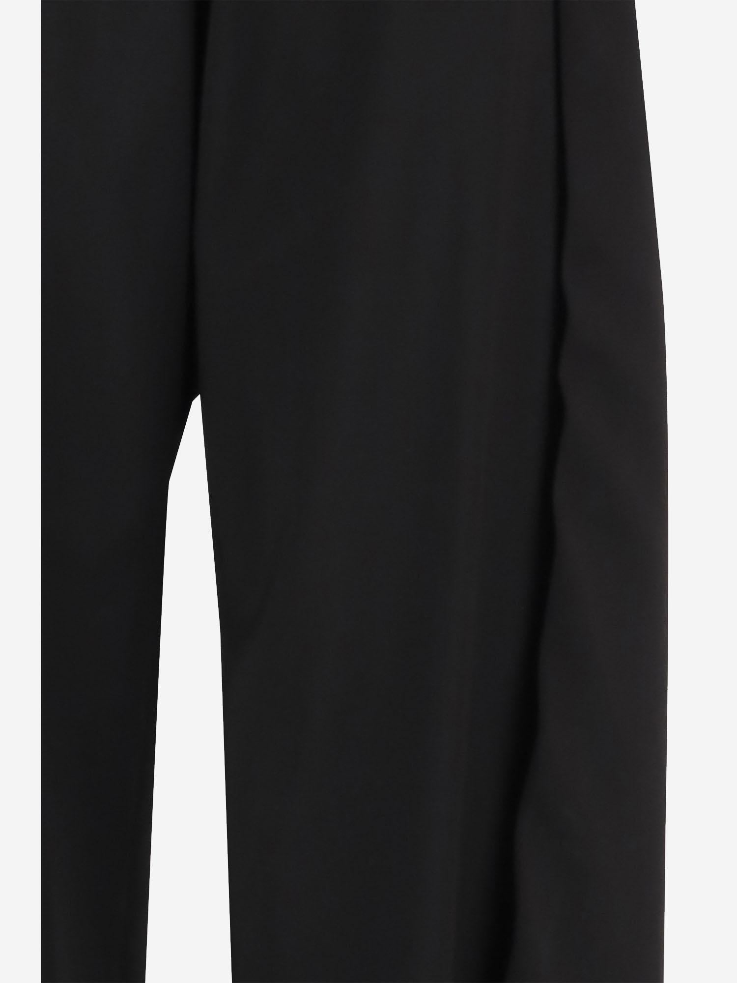 PANTALONI IN LANA CON DRAPPEGGI S540Y04XNC 1100 LOEWE 