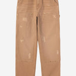 PANTALONI DUOBLE KNEE IN COTONE I036274 HZB7 CARHARTT WIP 