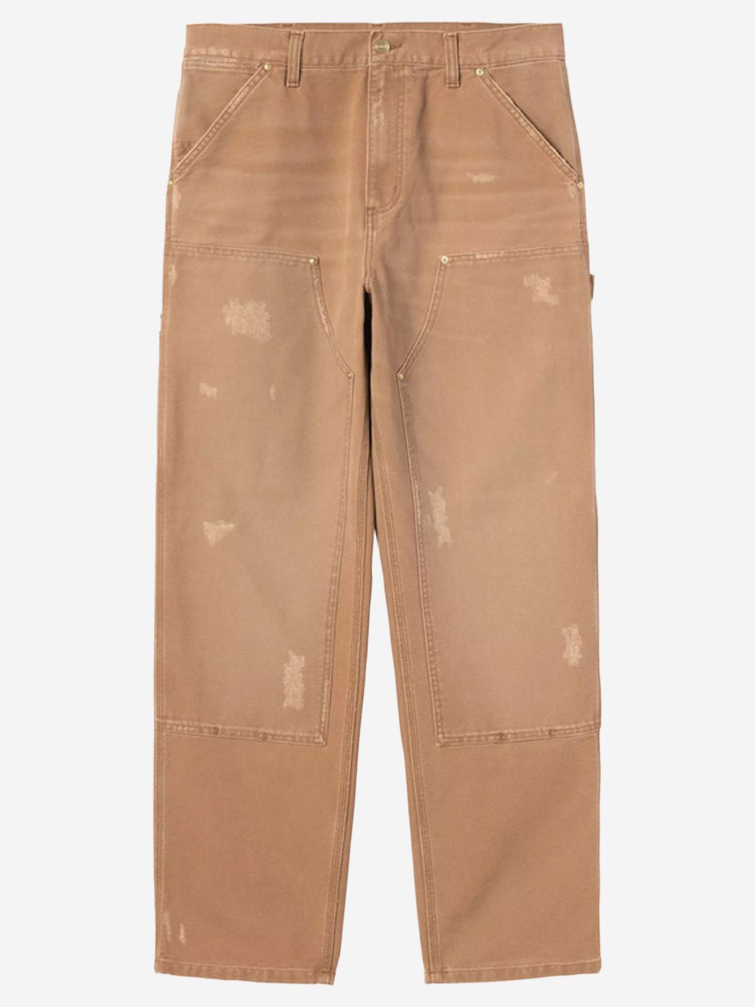 PANTALONI DUOBLE KNEE IN COTONE I036274 HZB7 CARHARTT WIP 