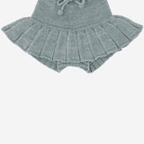 GONNA IN LANA CON SHORTS INTEGRATI E COULISSE K1003W25 315 MISHA & PUFF KIDS 