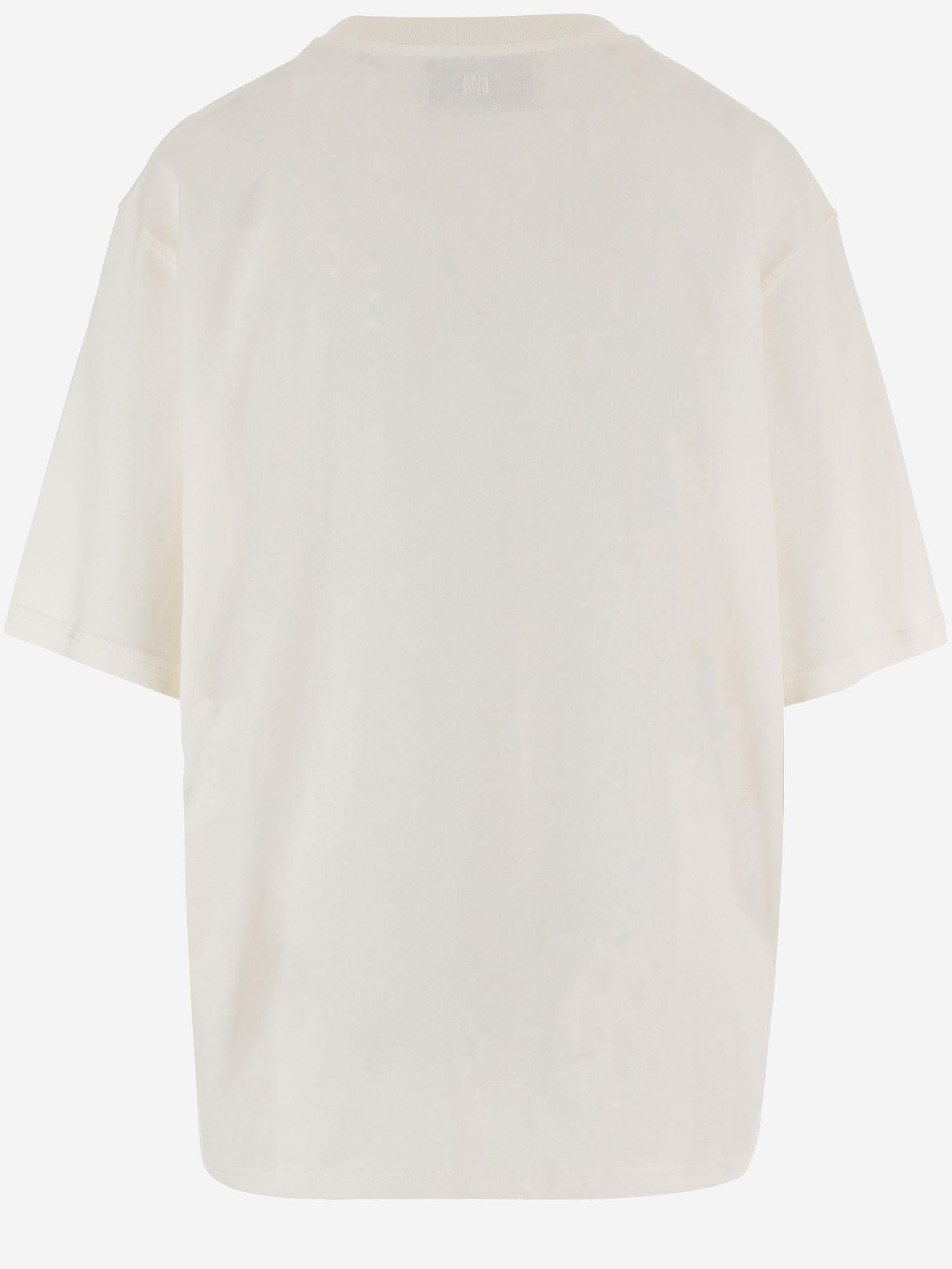 T-SHIRT IN COTONE UTS357726 136 AMI 