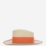 CAPPELLO OVALE IN PAGLIA SOMBREROOVALADOTERRACOTAALA8CM NATURAL ALEXIA ALVAREZ DE TOLEDO 