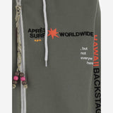 FELPA IN MISTO COTONE CON LOGO SUSAN OLIVE APRES SURF 
