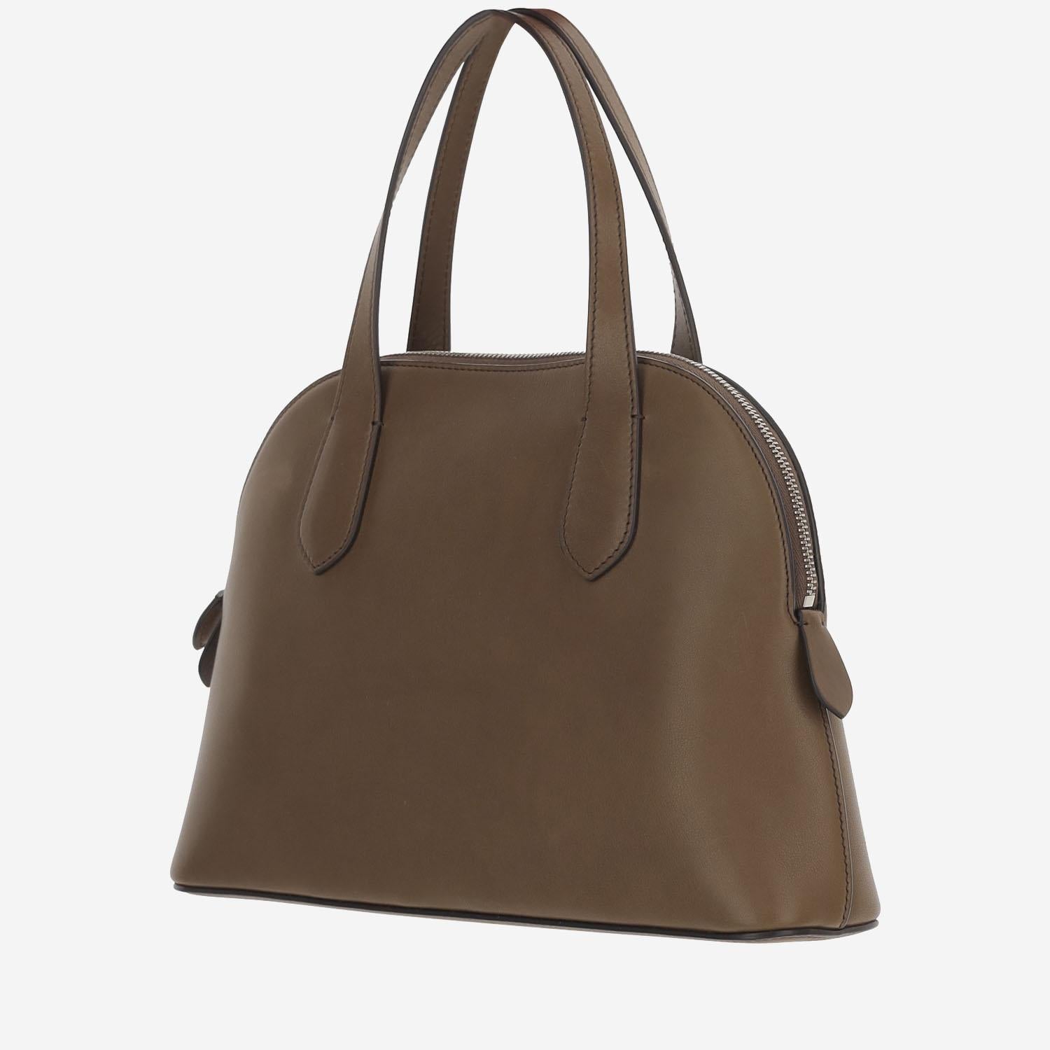 Borsa Ingrid media in pelle W1908L72 MUAS THE ROW 