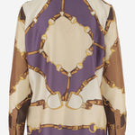 CAMICIA IN TWILL DI SETA CON STAMPA 855593 ZAUK42358 GUCCI 