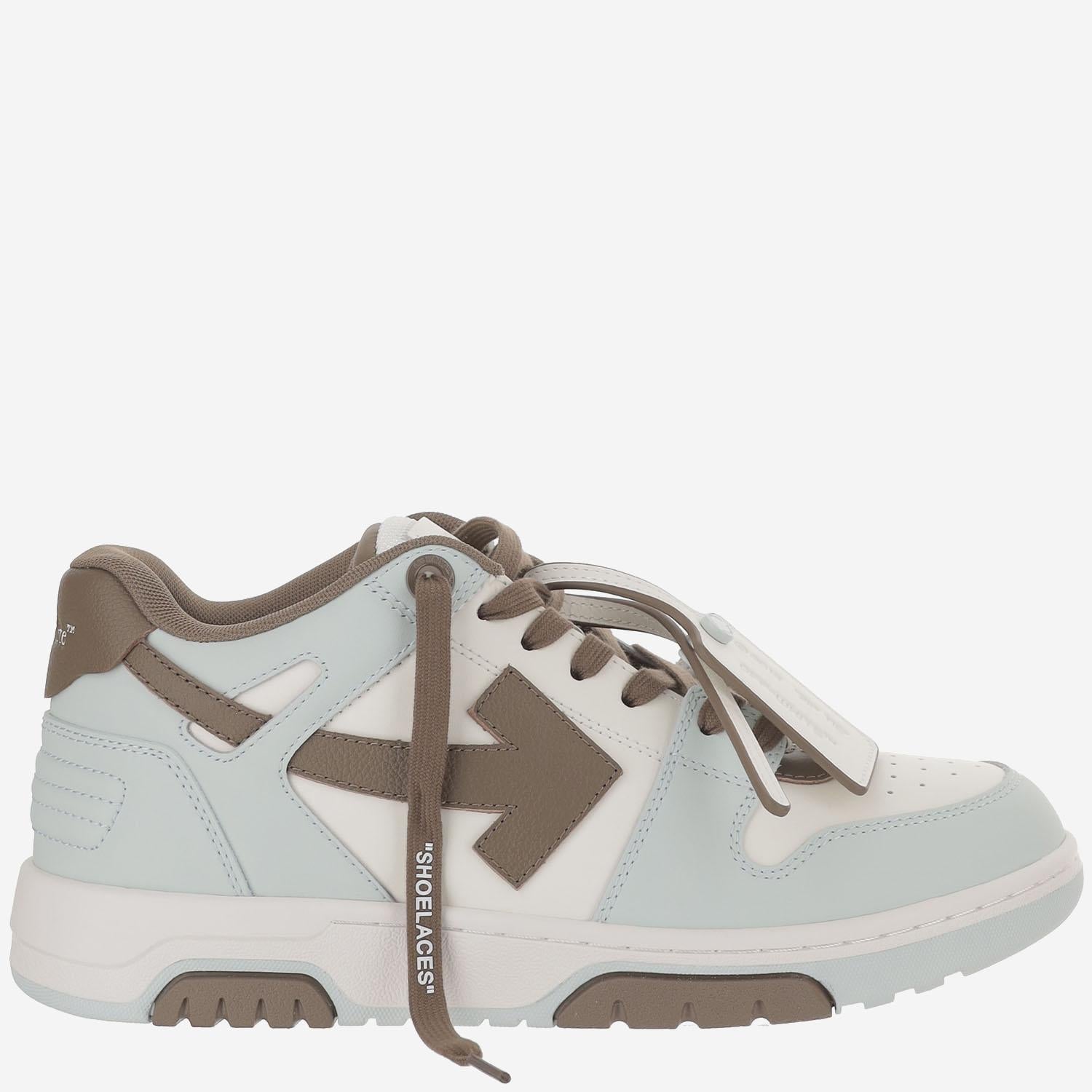 SNEAKERS OUT OF OFFICE IN PELLE OMIA189S26LEA003 426D OFF-WHITE 