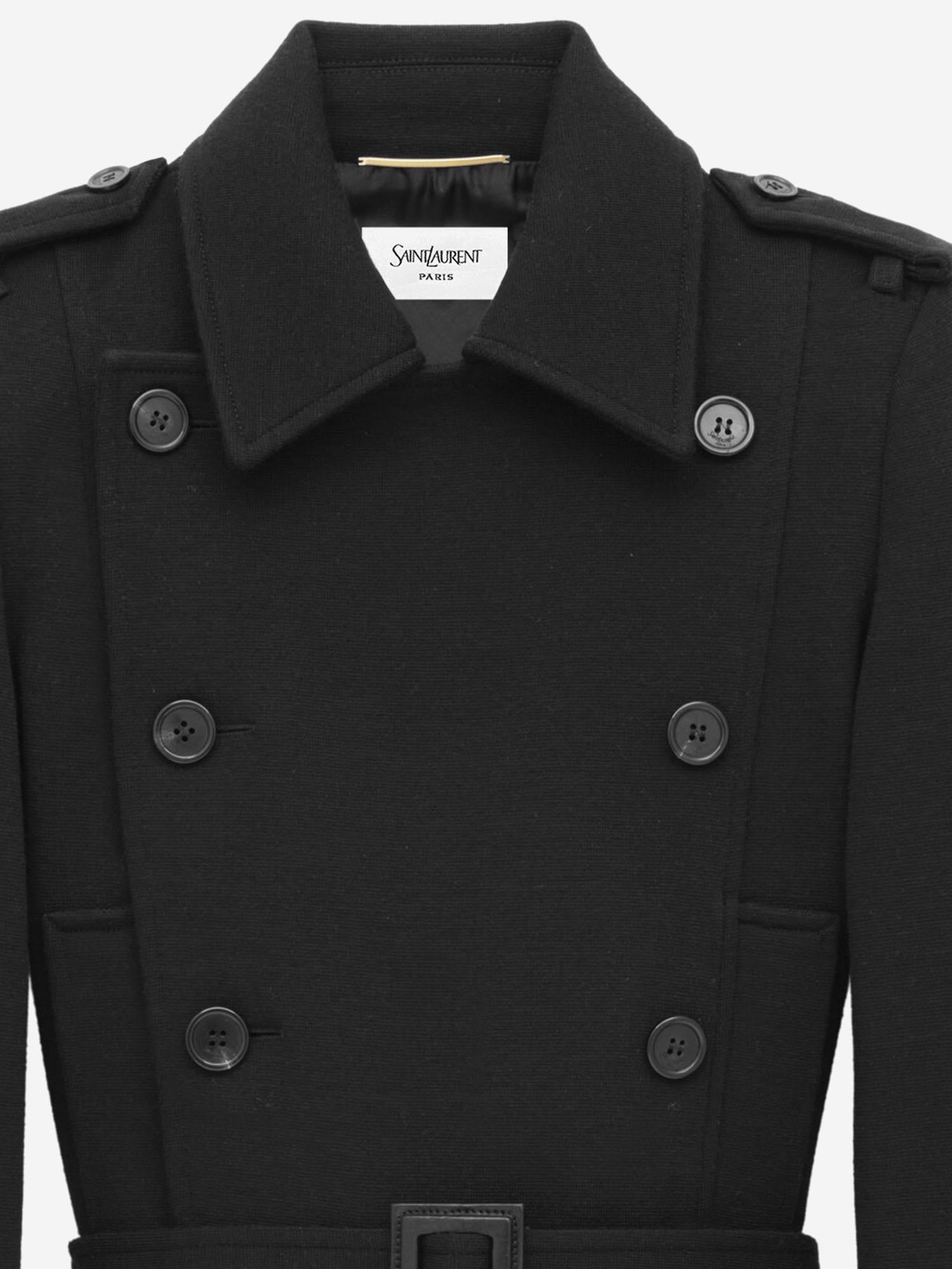 GIACCA OFFICER IN JERSEY 843869 Y288V1000 SAINT LAURENT 