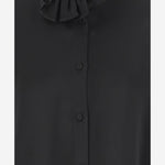 CAMICIA IN VISCOSA CON VOLANT J01DL0163 J65022001 JIL SANDER 