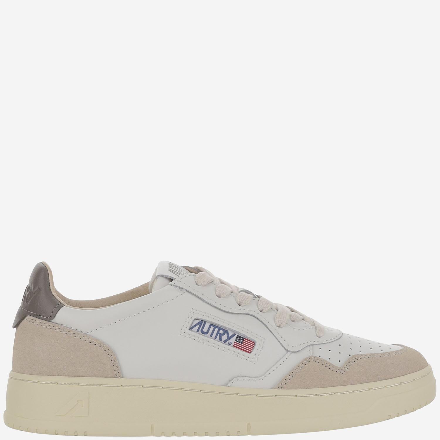 SNEAKERS LOW MEDALIST AULMLS01 WHTMOREL AUTRY 