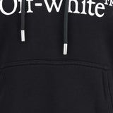 FELPA IN COTONE CON LOGO 44MBB085C9F012 1001 OFF-WHITE 