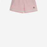 PANTALONI CORTI IN COTONE STRETCH 8H0000689B9Y 505 MONCLER ENFANTS 