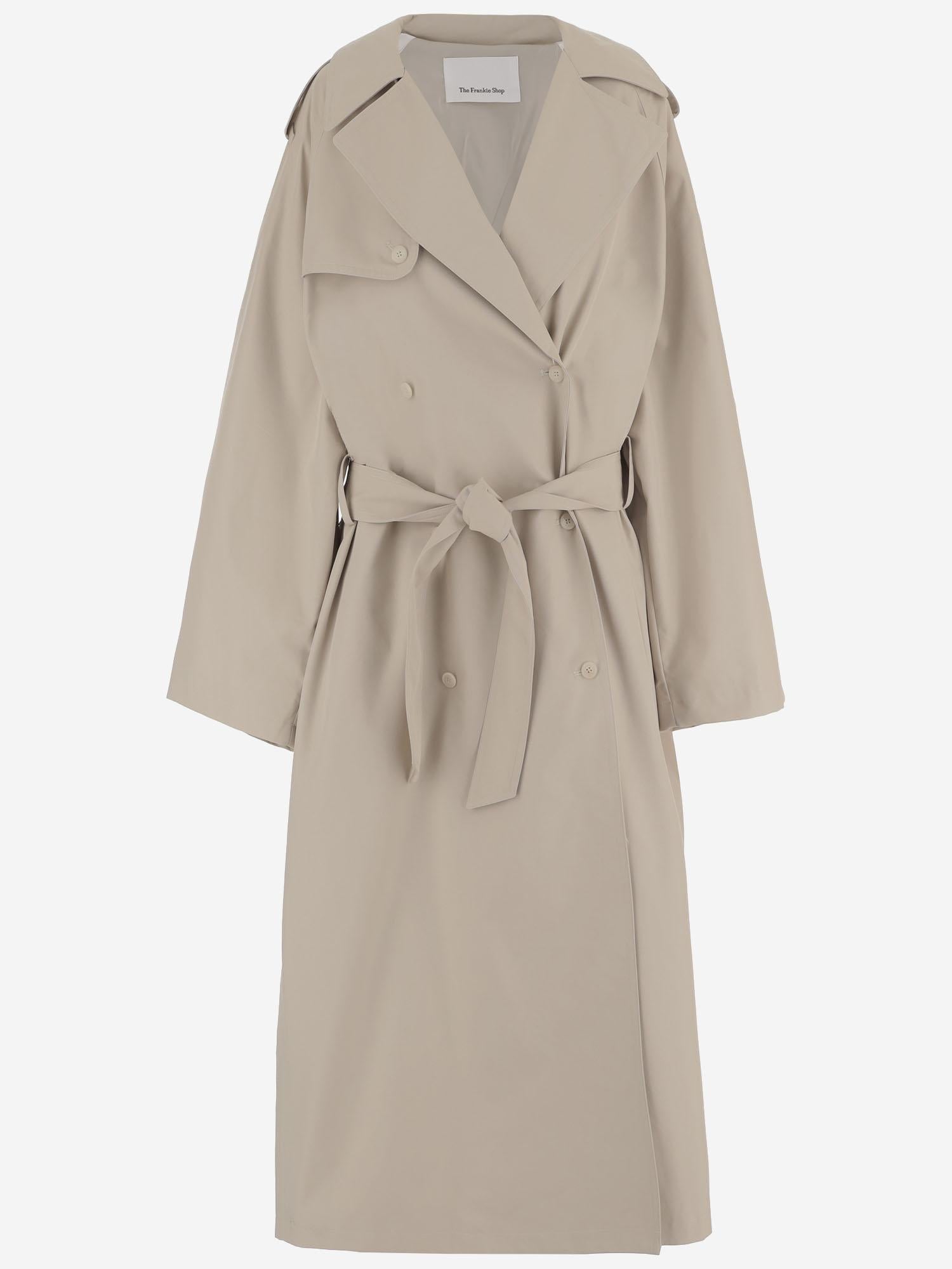 TRENCH RIVA IN COTONE TRFS21991 049 THE FRANKIE SHOP 