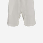 PANTALONI CORTI IN MISTO LINO STRETCH 50538016 100 HUGO BOSS 