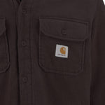 CAMICIA IN VELLUTO DI COTONE CON LOGO I028827 33HXX CARHARTT WIP 