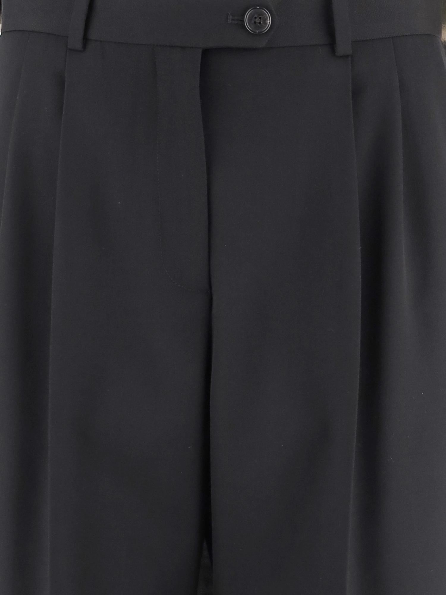 PANTLONI VIRGIL IN LANA 10539W2812 BLK THE ROW 