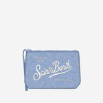 POCHETTE ALINE CON LOGO ALI0003 00524L MC2 SAINT BARTH 