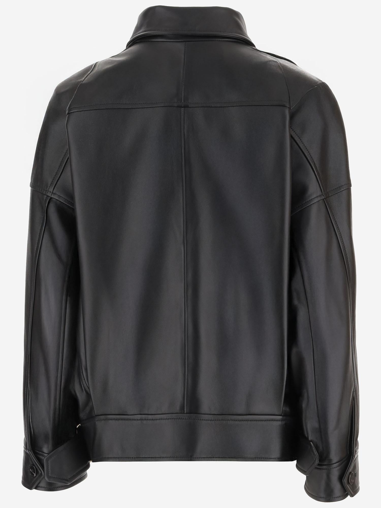 GIUBBOTTO CELINE AVIATOR IN NAPPA WJA16 LTP060099 DARKPARK 