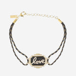 BRACCIALE BLACK LOVE BOHEME BR378 ORO MYA BAY 