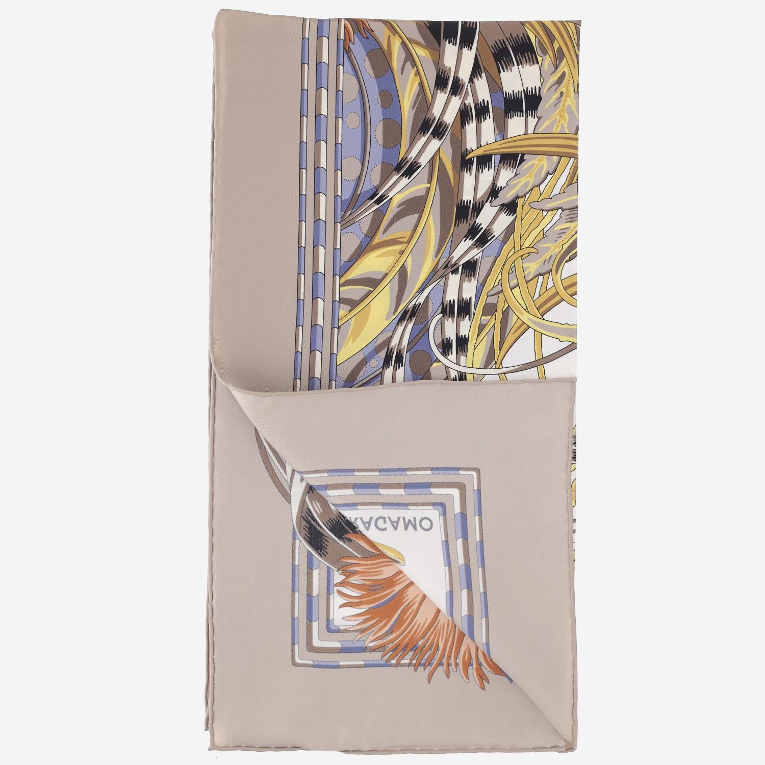 FOULARD IN SETA CON STAMPA Rooster 310234 003 SALVATORE FERRAGAMO 