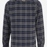 CAMICIA IN COTONE A QUADRI CFWOSI2001MRUT5058 30037 WOOLRICH 