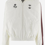 GIACCA IN NYLON CON LOGO E BANDE LATERALI KT2616 OFFWHITE ADIDAS X WILLY CHAVARRIA 