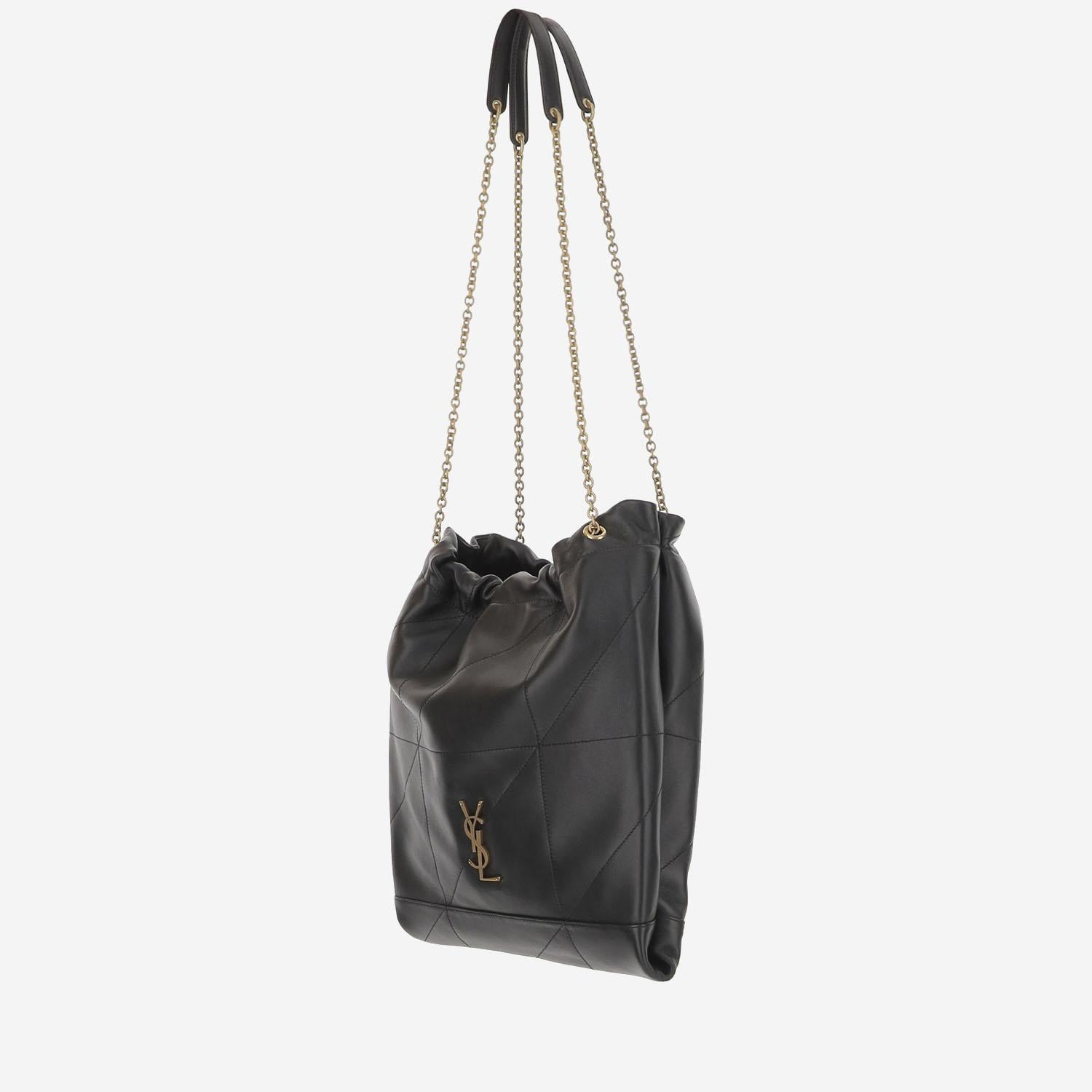 JAMIE POCHON IN PELLE DI AGNELLO 781666 AAB321000 SAINT LAURENT 