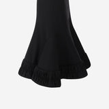 GONNA IN LANA CON ORLO ARRICCIATO 010822 3122900 DRIES VAN NOTEN 