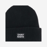 BEANIE IN MISTO LANA CON LOGO BRR0002 00807E MC2 SAINT BARTH 