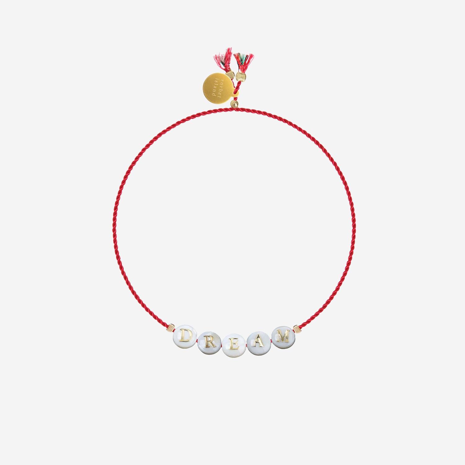 BRACCIALE SHELL CON PERLE IN VETRO SHELLDREAM  SORBET ISLAND 