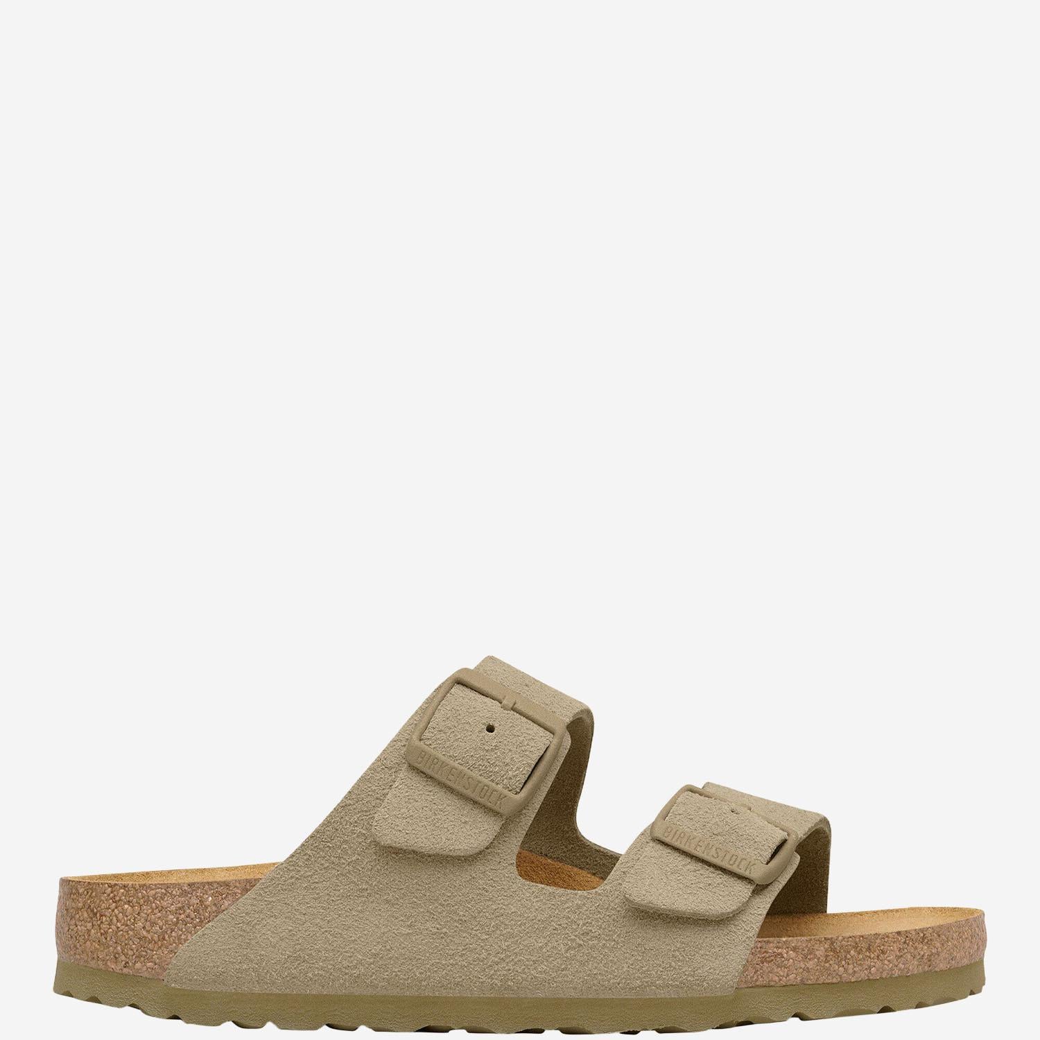 SANDALI ARIZONA IN SUEDE 1032061 KHAKI BIRKENSTOCK 