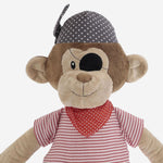 PORTAPIGAMA PIRATA SCIMMIA IN PELUCHE PORTAPIGIAMA PIRATA SCIMMIAMULTI LA GALLERIA 